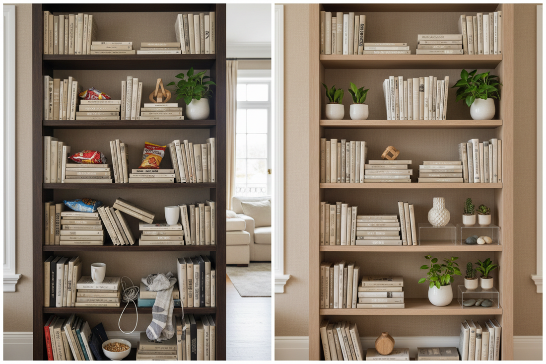 Why Your Shelves Always Look Messy
