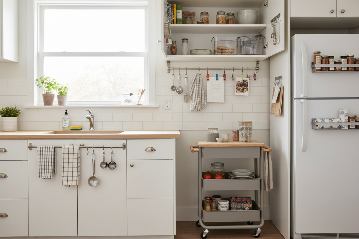The Best Kitchen Storage Solutions for Renters