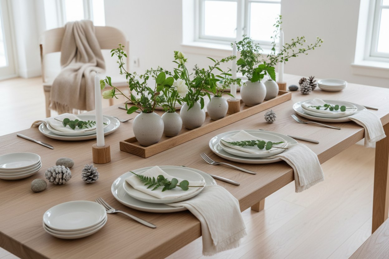 Scandinavian Table Setting Inspiration
