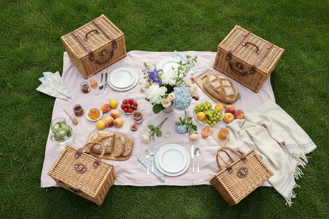 How to Style a Spring Picnic Spread