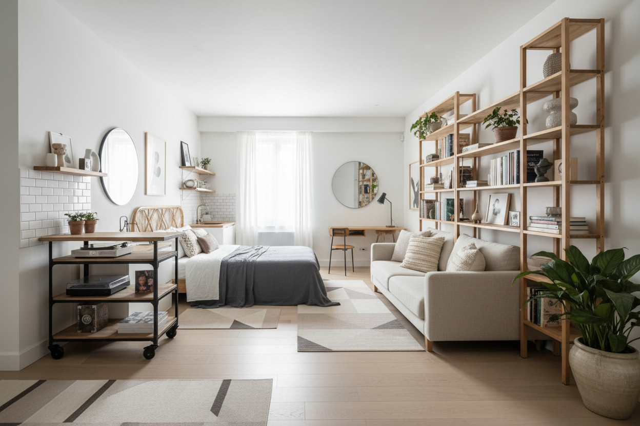 How to Organize a Studio Apartment Efficiently