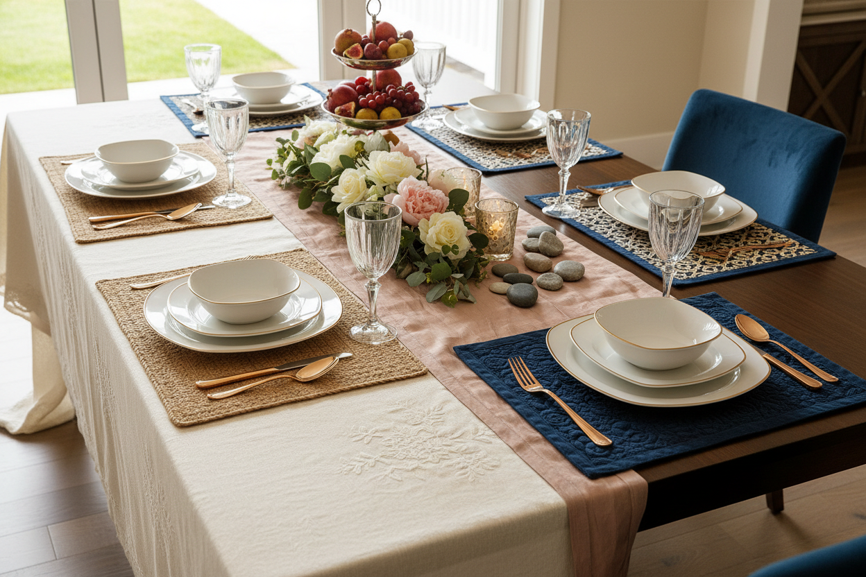 Table Linen Guide: Placemats vs Tablecloths