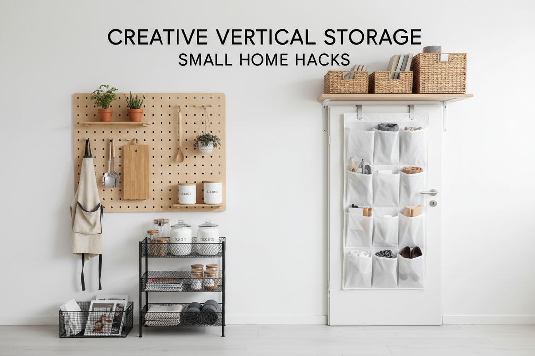 Vertical Storage Hacks for Small Homes