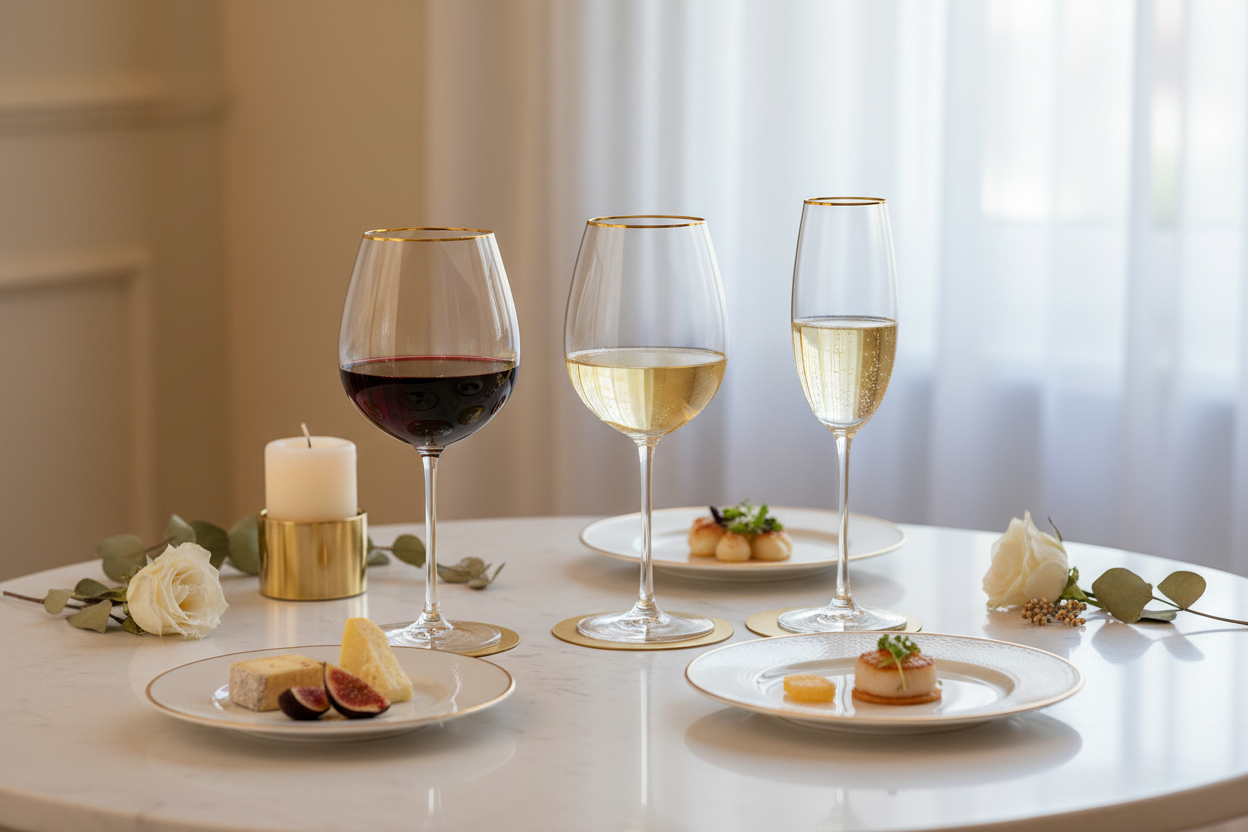 Wine Pairing and Glass Selection Guide