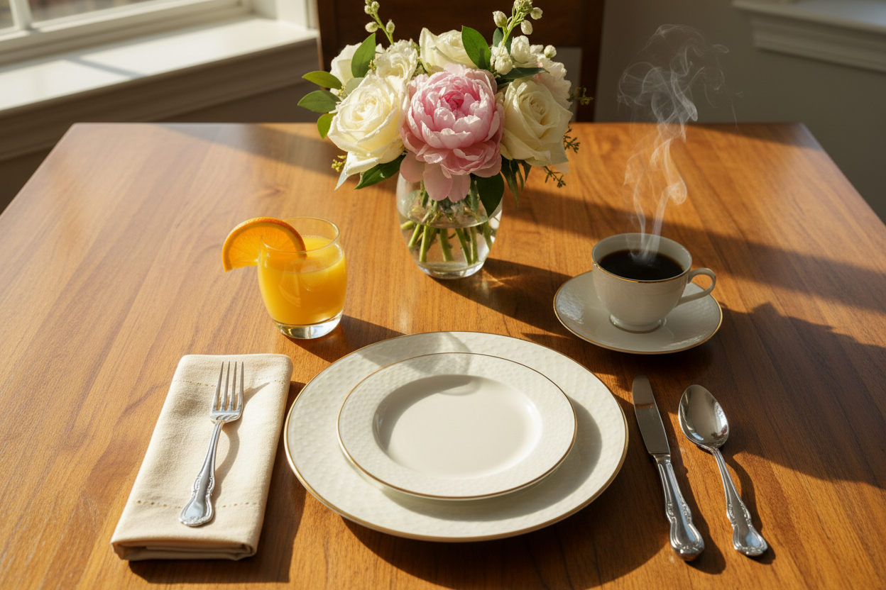 Breakfast Place Setting