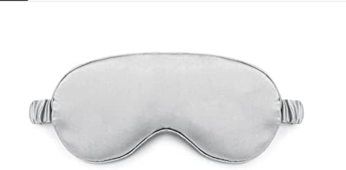 Women Imitated Silk Sleeping Mask Travel Eye Patch (Grey)-BrightBean Baby