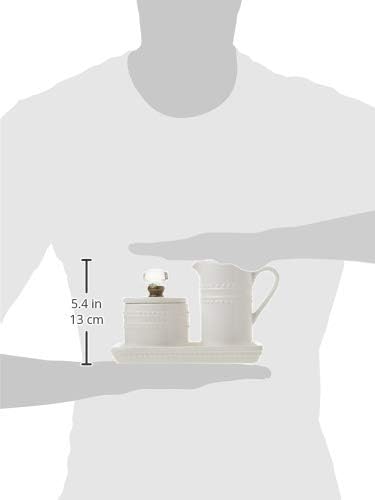 Farmhouse Inspired Vintage Doorknob Cream and Sugar Set