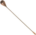 Barfly Bar Spoon, Teardrop End 11 13/16" (30 cm), Antique Copper