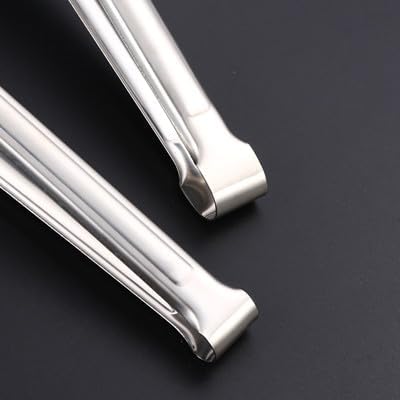 10 Pack Buffet Tongs,Stainless Steel Serving Tongs Serving Utensils 7Inch