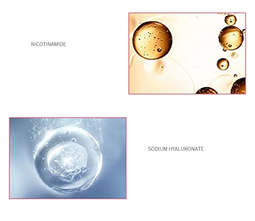 2Pcs Hunmui face primer pore base gel cream，Magical perfecting base face primer under foundation Anti-Aging WrinklesShrink Pore Remove Fine LinesExfoliatingAnti-Oxidation-BrightBean Baby