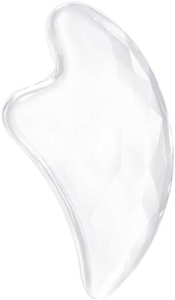 Gua Sha Facial Tools Transparent Natural Resin Face Massage Tool for Body Gua Sha Lymphatic Drainage Massager Fascia Blaster Cellulite Remove Skin Care, Relieve Muscle Tension and Jawline Sculpting-BrightBean Baby