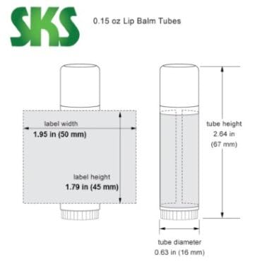 DIY Lip Balm Making Kit with Filling Tray, Spatula, and 24 White Lip Balm Tubes with Caps (0.15 oz each) - Make Your Own Lip Balm Set for Crafters or Professionals by SKS Bottle and Packaging, Inc.-BrightBean Baby