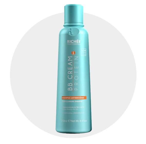 Richée Professional | Liso BB Cream Kit | Pure Active Ingredients And Extraordinary Shine | (3x) 250 ml / 8.4 fl.oz.-BrightBean Baby