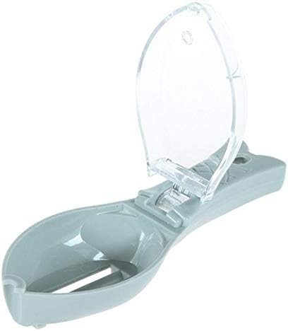 Fast Remove Fish Skin Brush Plastic Fish Scales Graters Scraper Easy Kitchen Cleaning Tool (White)