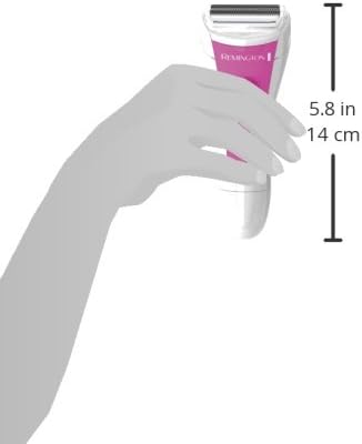 Remington WDF4821US Smooth & Silky Electric Shaver for Women, 3-Blade Cordless Foil Shaver and Bikini Trimmer for Wet or Dry Use, Pink-BrightBean Baby