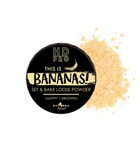 Italia Deluxe HD Pro This is Bananas! Setting Powder * BEAUTY TALK LA *-BrightBean Baby