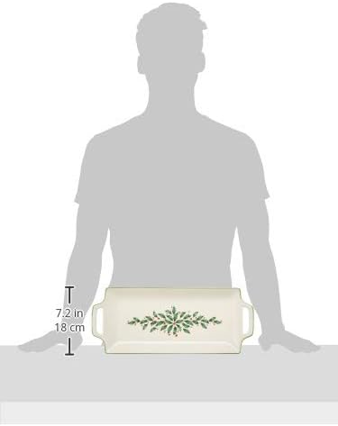 Lenox 879348 Holiday Hors d'Oeuvre Tray, Christmas Hosting