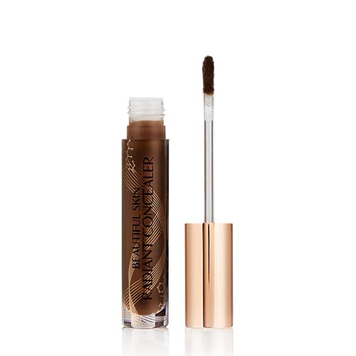 Charlotte Tilbury Beautiful Skin Medium to Full Coverage Radiant Concealer with Hyaluronic Acid – 17.75 Deep-BrightBean Baby