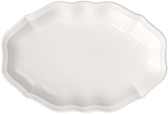 Villeroy & Boch Manoir Pickle Dish 9.5 Inches, Premium Porcelain, Made in Germany, White