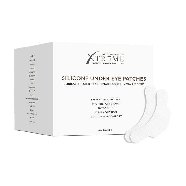 Xtreme Lashes Hypoallergenic Silicone Matte Under Eye Gel Patches | 50 Pairs-BrightBean Baby