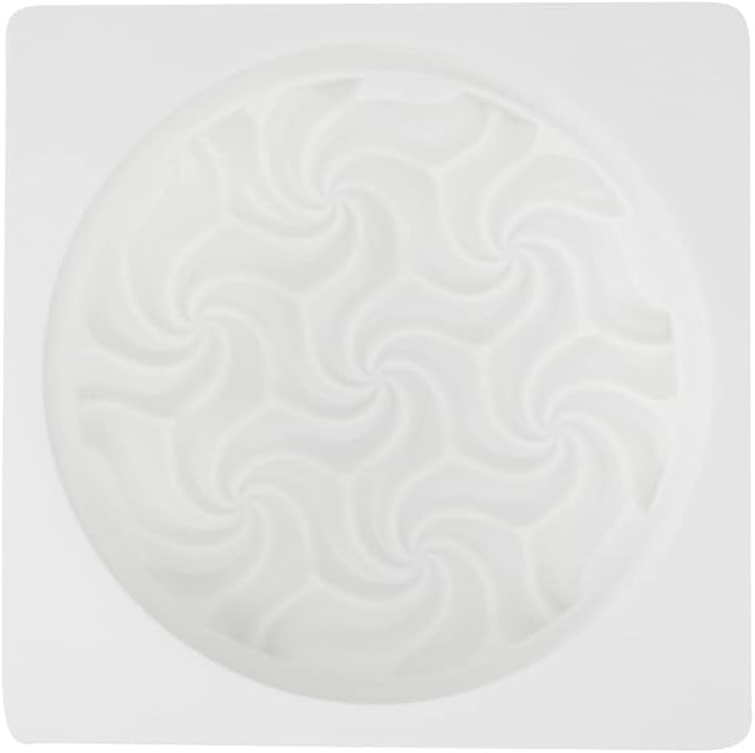 Pastry Tek 6.8 Inch Swirl Cake Pans, 10 Oven-Ready Silicone Bundt Cake Pans - Flexible, Freezable, White Silicone Small Cake Molds, Easy Release, For Baking Desserts - Restaurantware