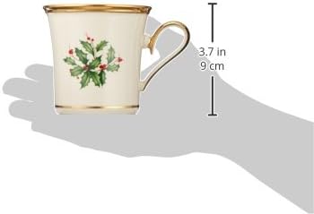 Lenox 146504060 Holiday Mug, Porcelain, Christmas Drinkware