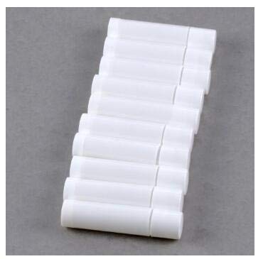 50PCS 5ml Empty Refill White Plastic Lip Gloss Balm LipStick Tubes Sample Packing Vials Holder Bottles DIY Beauty Tool-BrightBean Baby