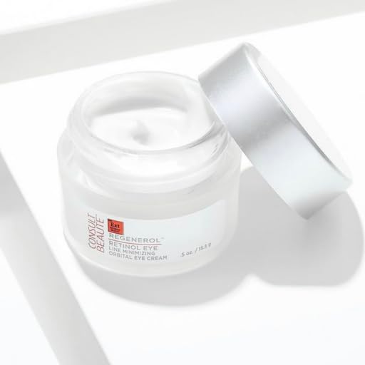 Consult Beaute Regenerol Retinol Eye Cream - Line Minimizing Orbital Eye Cream - Rejuvenating - Hyaluronic Acid - 0.5 oz-BrightBean Baby