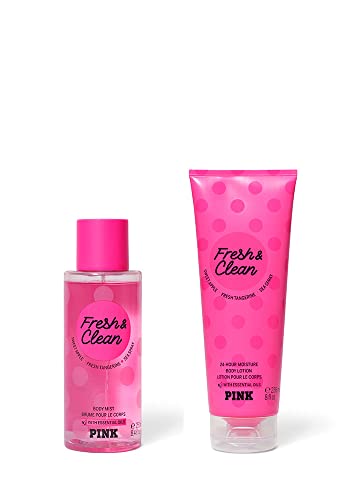 Victoria's Secret Pink Fresh & Clean Mist & Lotion Set-BrightBean Baby