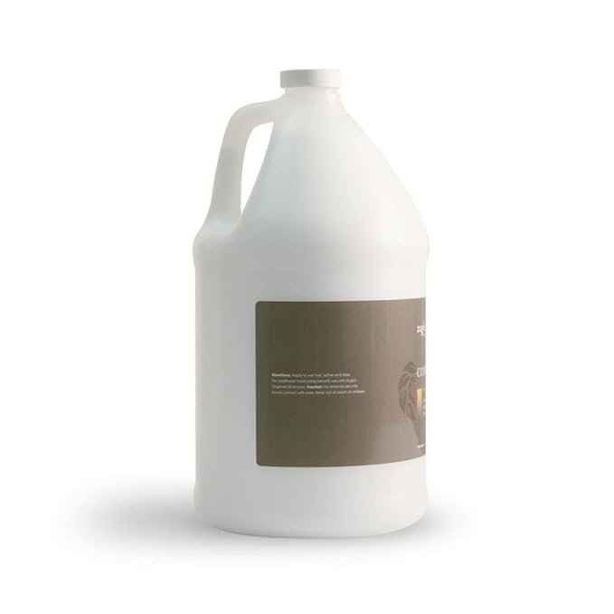 Zogics Organics Conditioner – Organic Conditioner for Hair, Hydrating Deep Conditioner with Natural Ingredients like Honey Powder, Aloe Vera, Avocado, and Jojoba (Honey Coconut, 4 Gallon Case)-BrightBean Baby