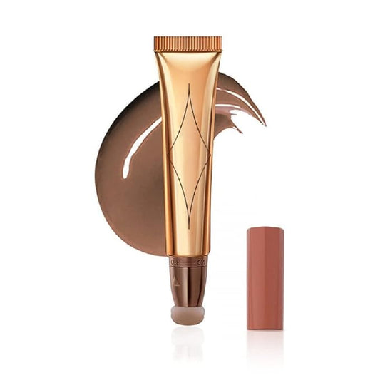 Contour Beauty Wand, Face Concealer Contouring With Halo Glow Liquid Filter Long Lasting & Smooth Matte Finish Liquid Illuminator Makeup Stick. (01- Contour)-BrightBean Baby