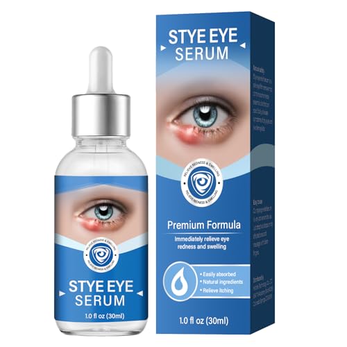 Stye Eye Treatment, Stye Eye Serum for Styes Chalazion and Blepharitis, Gently Cleanses Lashes and Eyes, Restore Healthier Eye Skin, 1 Fl.oz-BrightBean Baby