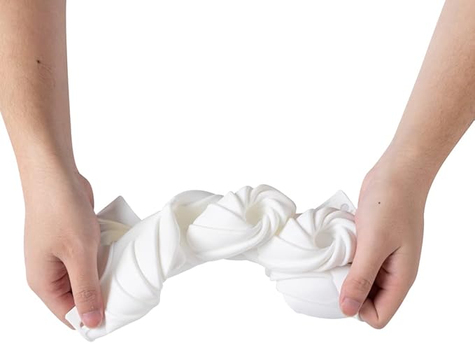 Pastry Tek 6 Cavities Mini Bundt Cake Pans, 10 Oven-Ready Mini Fluted Tube Cake Pans - Flexible, Freezable, White Silicone Baking Molds, Easy Release, For Baking Cupcakes or Donuts - Restaurantware