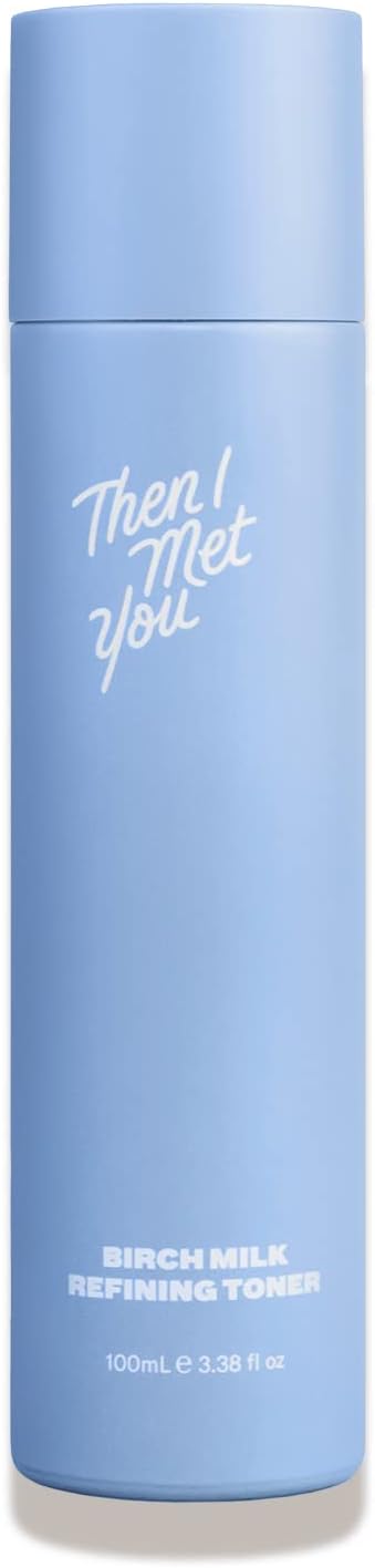 Then I Met You Birch Milk Refining Toner, Exfoliating & Hydrating Face Toner with Birch Juice, AHAs & PHAs, Vegan & Clean Skincare, 3.38 oz-BrightBean Baby