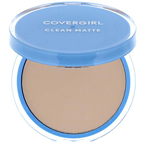 COVERGIRL Clean Matte Pressed Powder Classic Ivory 10 g (Packaging may vary)-BrightBean Baby