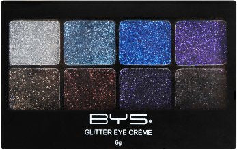 BYS Glitter Gel Makeup Palette 8 shades - Boogie Nights-BrightBean Baby