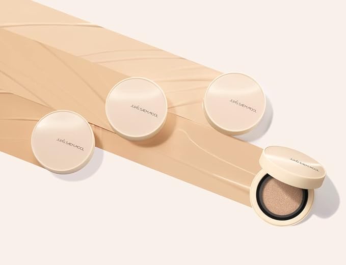 [JUNGSAEMMOOL OFFICIAL] Skin Nuder Cover Layer Cushion 23 (Medium) | Refill Included | Delicate Cover | All-day Lasting | Makeup Artist Brand-BrightBean Baby