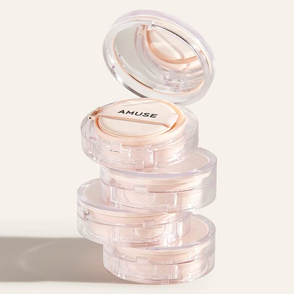 Skin Tune Vegan Cover Cushion Foundation 02 NUDE TUNE | Nude Peach |dewy, glow, long-lasting, double coverage, clean beauty, lightweight, natural look, foundation for sensitive skin, hydrating cushion-BrightBean Baby
