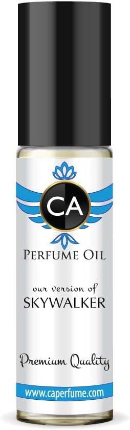 CA Perfume Impression of M.Blanc Skywalker For Men Replica Fragrance Body Oil Dupes Alcohol-Free Essential Aromatherapy Sample Travel Size Concentrated Long Lasting Attar Roll-On 0.3 Fl Oz/10ml-BrightBean Baby