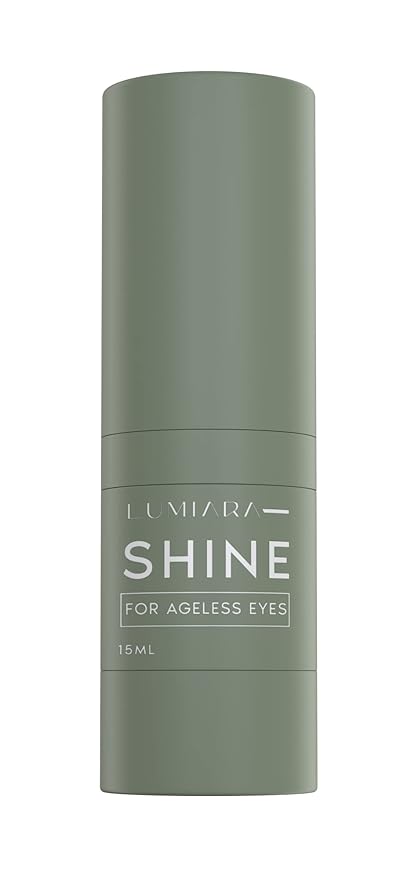 Lumiara Shine Anti Aging Eye Serum - Hydrating and Brightening Serum For All Ages & Skin Types - Organic, Paraben Free, Cruelty Free & Plant Based Wrinkle Reduction - Made In The USA - 15 ml-BrightBean Baby
