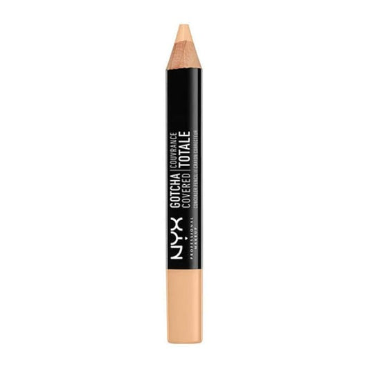 NYX Professional Makeup Gotcha Covered Concealer Pen, Light, 0.04 Ounce-BrightBean Baby