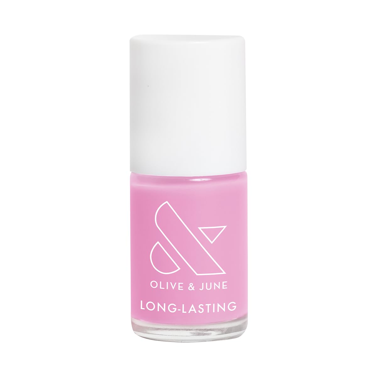 Olive & June Long Lasting Nail Polish | Plump, Gel-Like Finish No Lamp Needed | Lasts up to 10 days | Salon-Quality Color at Home | 15-Free, Vegan Cruelty-Free Chip-Resistant Shine | JM Pinky Lavender-BrightBean Baby