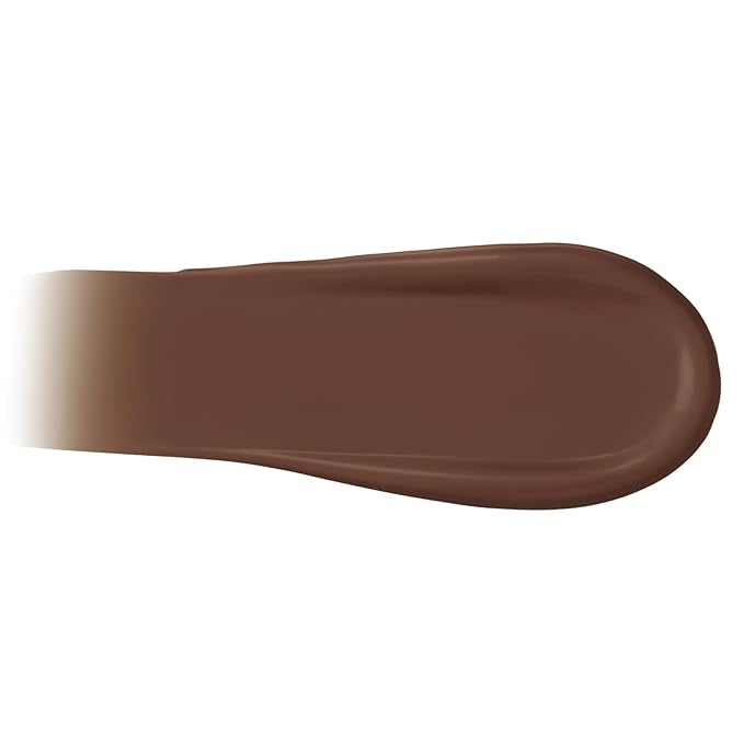 THE FACE SHOP Ink Lasting Liquid Foundation, Full Coverage, 72‑Hour Wear Semi‑Matte Finish, Makeup with Bakuchiol, N710 Espresso, 0.84 Fl. Oz.-BrightBean Baby