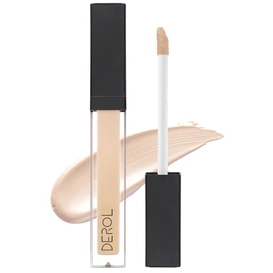 Liquid Concealer Makeup - Natural Coverage & Highly Pigmented Lightweight Concealers 6.5ml (01)-BrightBean Baby