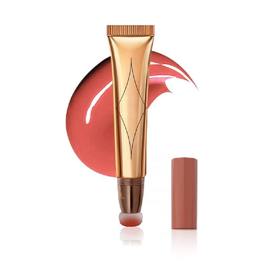 Liquid Blush Beauty Wand, Face Concealer Contouring With Halo Glow Liquid Filter Long Lasting & Smooth Matte Finish Liquid Illuminator Makeup Stick (03 Cherry Red)-BrightBean Baby