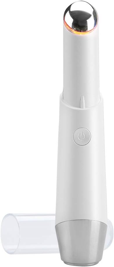 Eye Face Massage Tool Wand Pen, Portable Electric Eye Lift Wand Heated Warm Eye Lip Massager Vibration Skin Care Tool for Eyes-BrightBean Baby