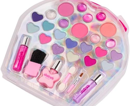 Claire's Club Pink Cupcake Makeup Case- Designed for Little Girls Ages 3 to 6-BrightBean Baby