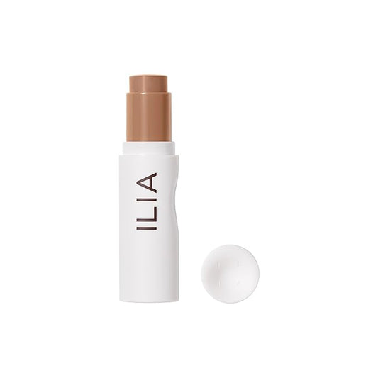 ILIA - Skin Rewind Complexion Stick - Foundation + Concealer + Skincare | Non-Toxic, Vegan, Cruelty-Free, Clean Makeup (29N - Batai, 0.35 oz | 10 g)-BrightBean Baby