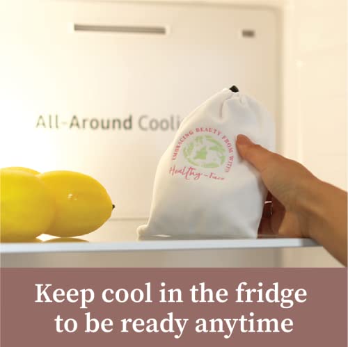 Facial Ice Globes for Face - 360 Stainless Steel face wand Globes Massager For Puffy Eyes & Dark Circles, Stimulates Collagen to Tighten Skin & Shrink Pores, Enhance Circulation & Smooth Looking Skin-BrightBean Baby