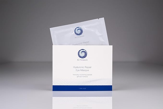 Bio-Therapeutic Hyaluronic Repair Eye Masque 10 pack Under Eye Nourishment, Skin Brightening, Smoothing Hyaluronic Acid, Glowing and Dewy Skin-BrightBean Baby